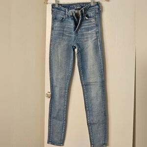 American Eagle Outfitters Women's Light Blue Jeggings